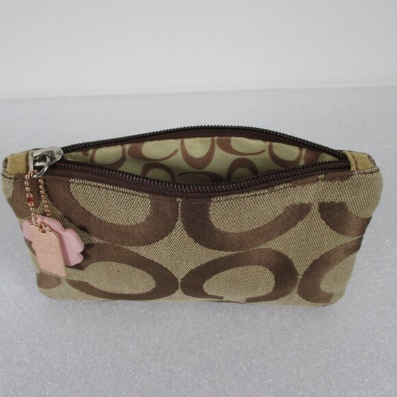 COACH ZIP MAKE-UP BAG - Picture 9 of 12